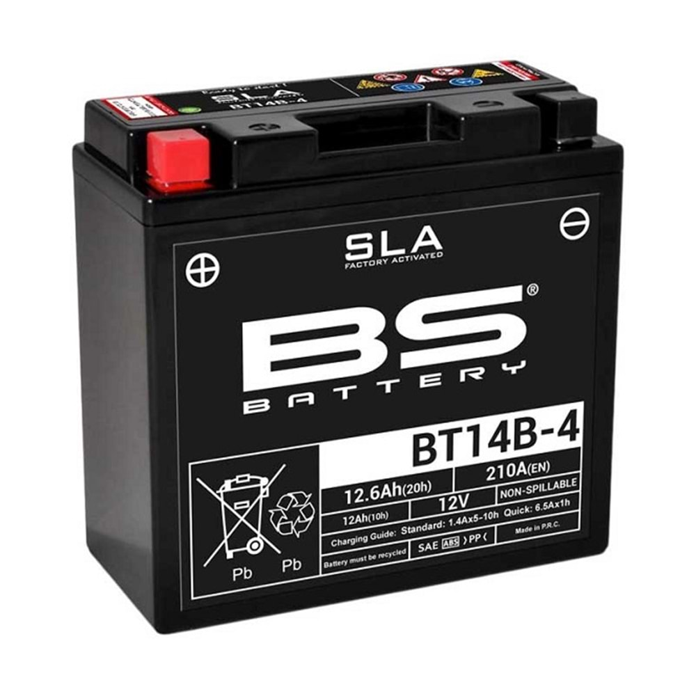 BS BATTERY BT14B-4 (SLA) AKÜ