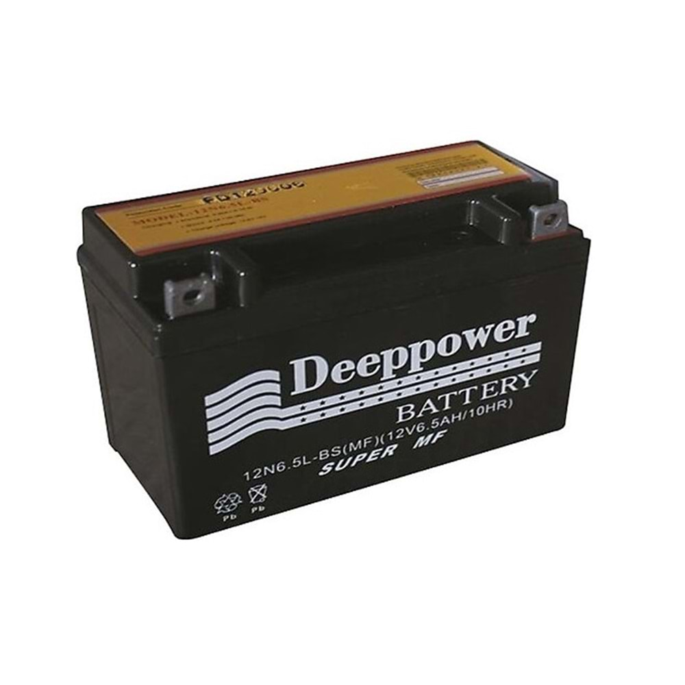 Deeppower 12N6.5L-BS Akü