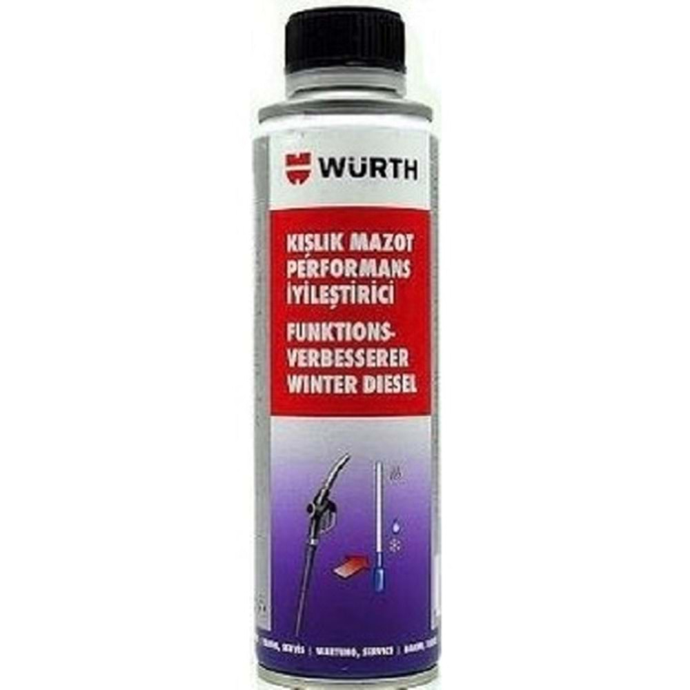 Würth Kışlık Mazot Performans İyileştirici 300 Mililitre