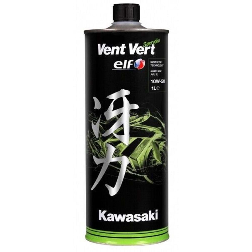 Elf Vent Vert Kawasaki 10W-50 1lt Yağ