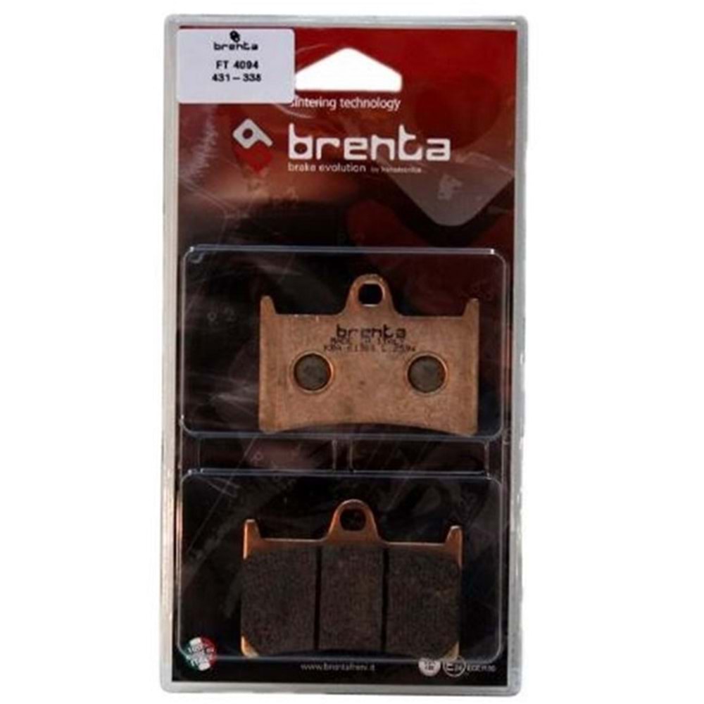 Brenta Sinter Ft 4094 Metal Ön Disk Fren Balata