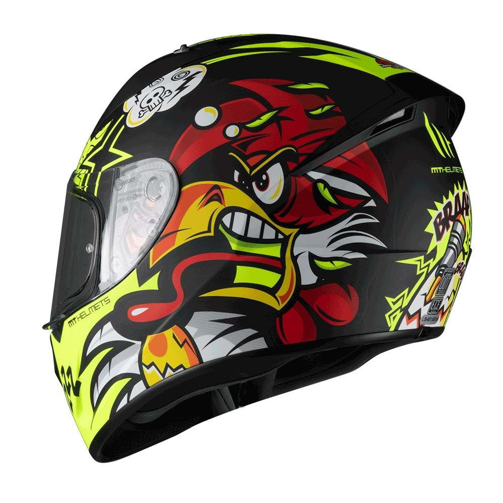 MT Helmets Stinger Chicken Xlarge Full Face Kask