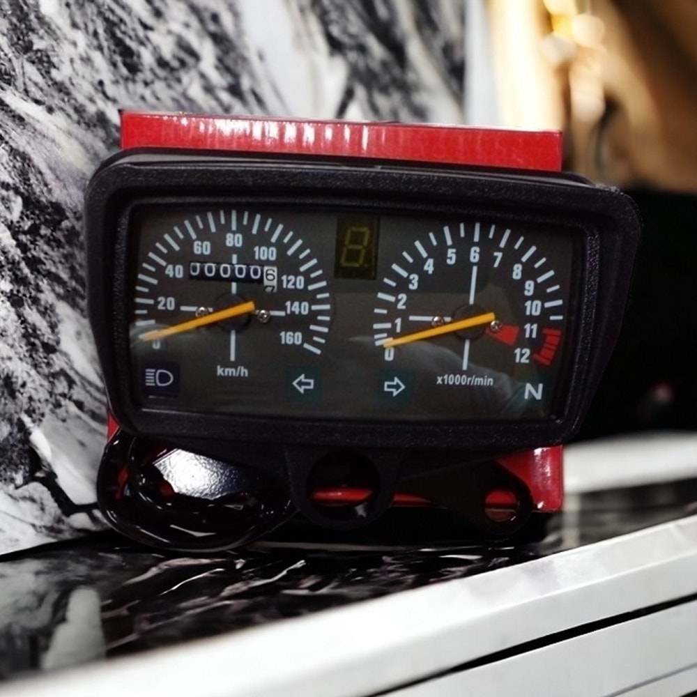 Asya CG Model Telli Kilometre Saati/Gösterge