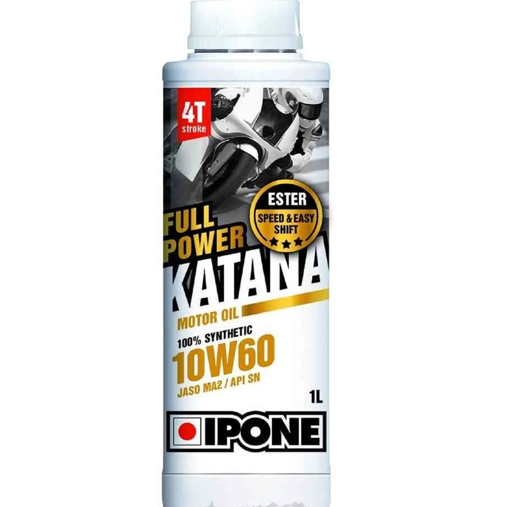 Ipone Katana Off Road 10W60 %100 Sentetıc 4T Motor Yağı 1 Litre