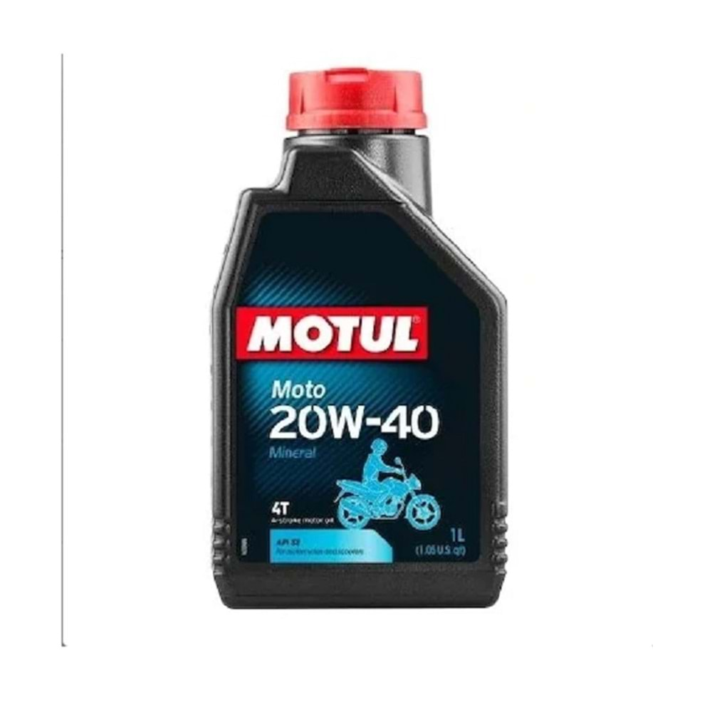 Motul Moto 20W-40 4T Mineral Motor Yağı 1 Litre