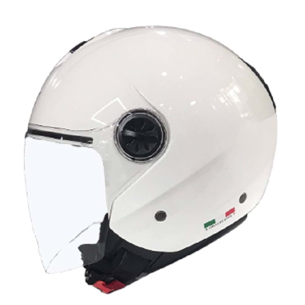 SWAY Beyaz Çene Açık Medium Beden Kask
