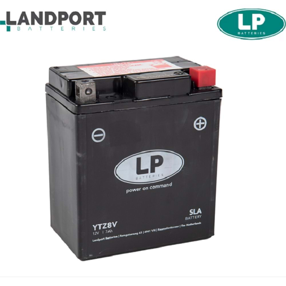 LP (Landport) SLA MB LTZ8V Akü Yamaha X-MAX 250/300 2018-2025