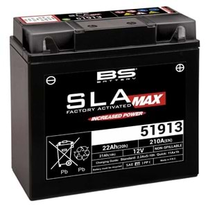 BS BATTERY 51913 SLA MAX AKÜ