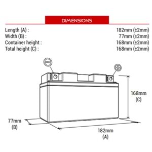 BS BATTERY 51913 SLA MAX AKÜ