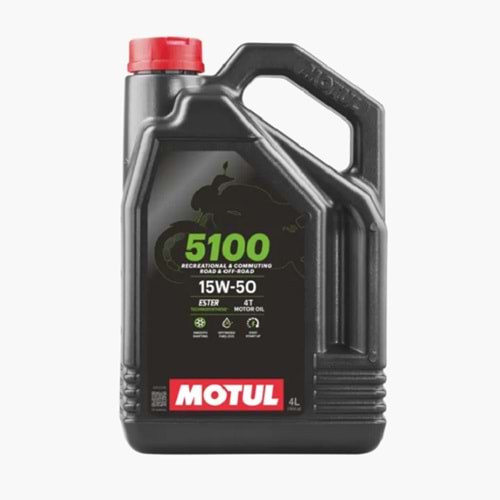 Motul 5100 15W50 4T 4Lt Yağ