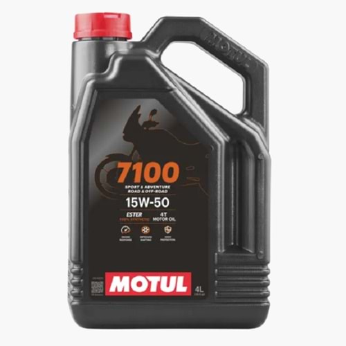 Motul 7100 15W50 4T 4Lt Yağ