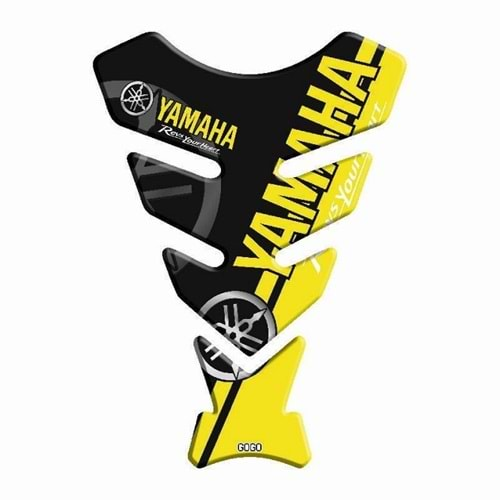 Yamaha Universal Tank Pad Siyah-Sarı