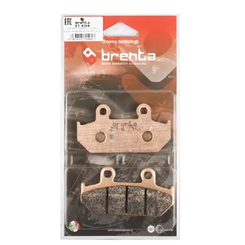 Brenta Sinter Metal Arka Disk Fren Balata