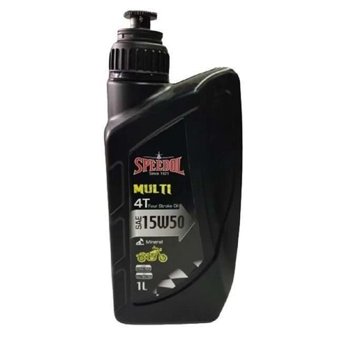 Speedol Multi 4T 15W50 Mineral 1 Litre Motor Yağı