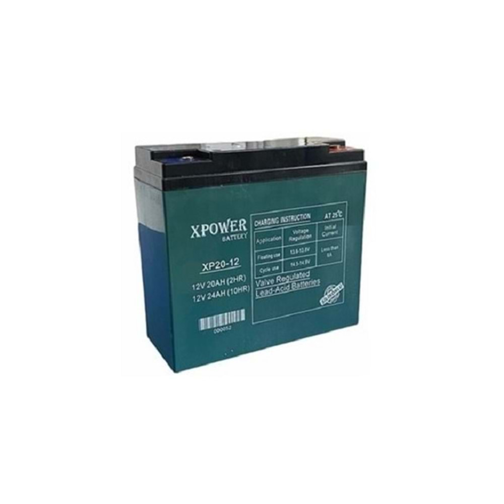 Xpower battery XP20-12 12V20AH Elektrikli Bisiklet Aküsü