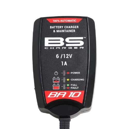 BS Battery BA-10 6V-12V Lityum ve Standart Akü Şarj Cihazı