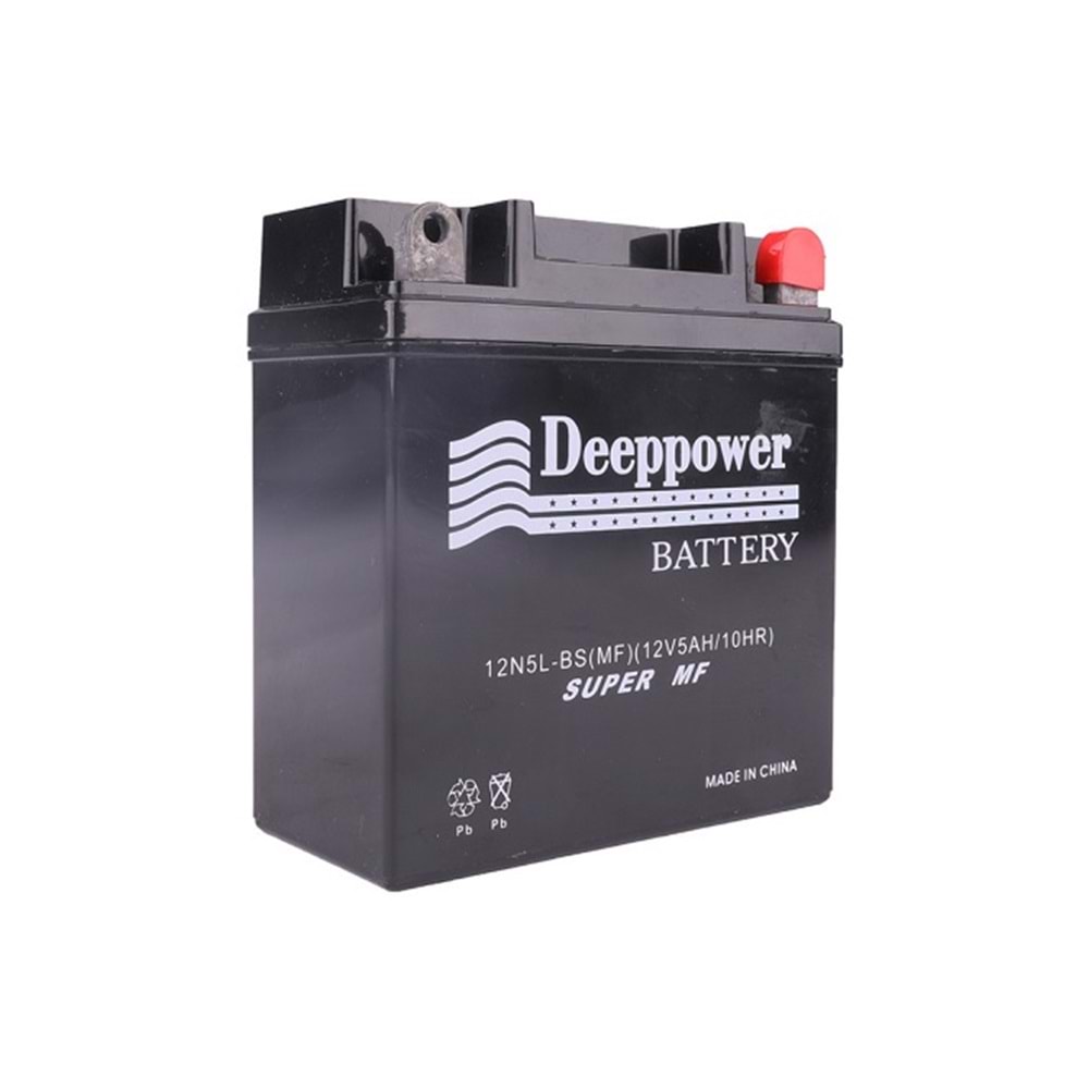 Deeppower 12N5L-BS Akü