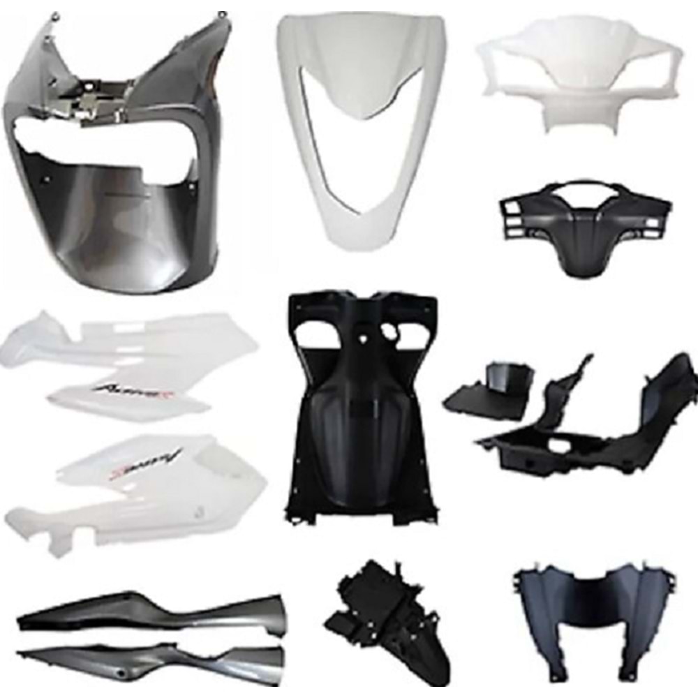 Honda Activa S Beyaz Kaporta Seti Full