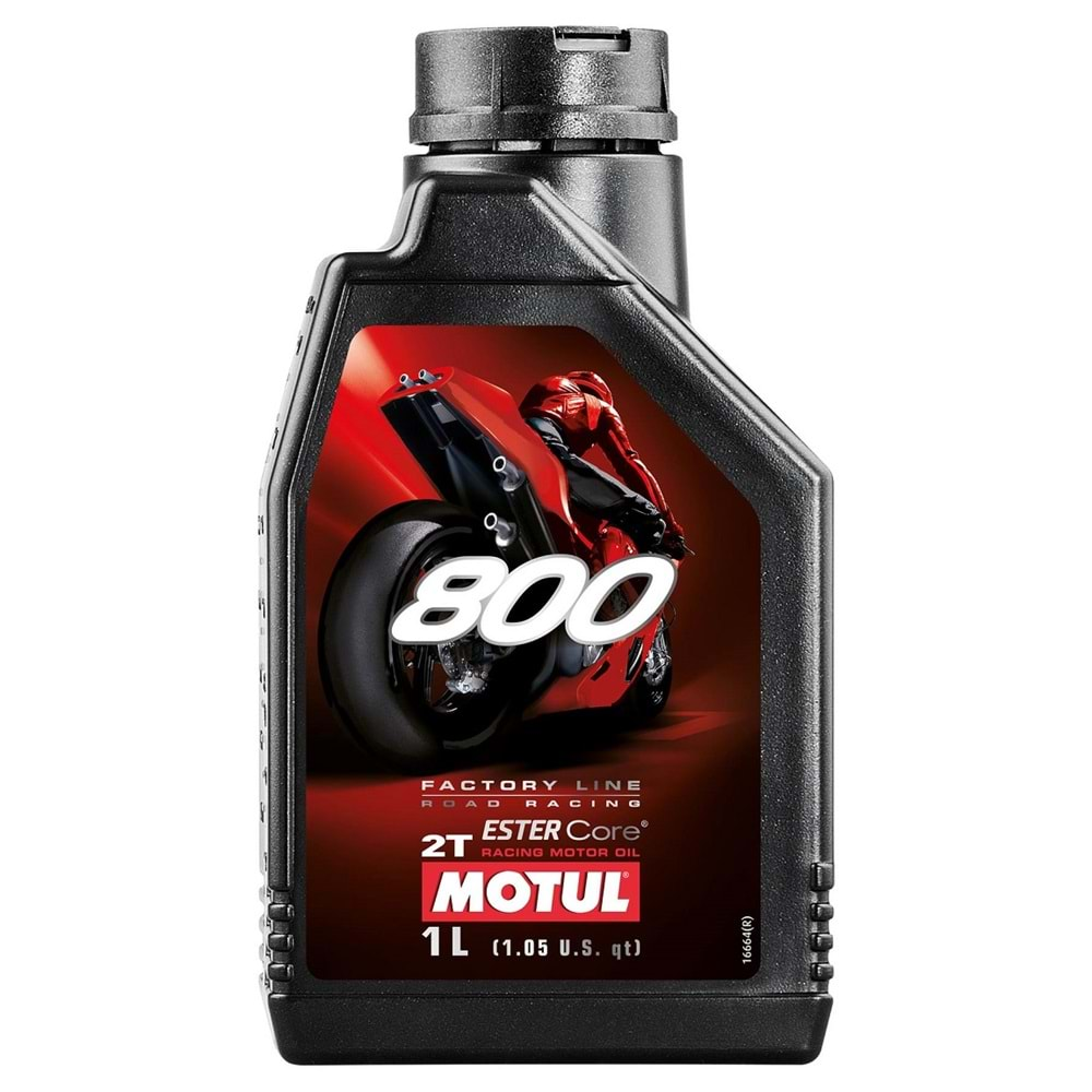 Motul 800 2T Factory Line Road Racing %100 Sentetik Motor Yağı 1 Litre