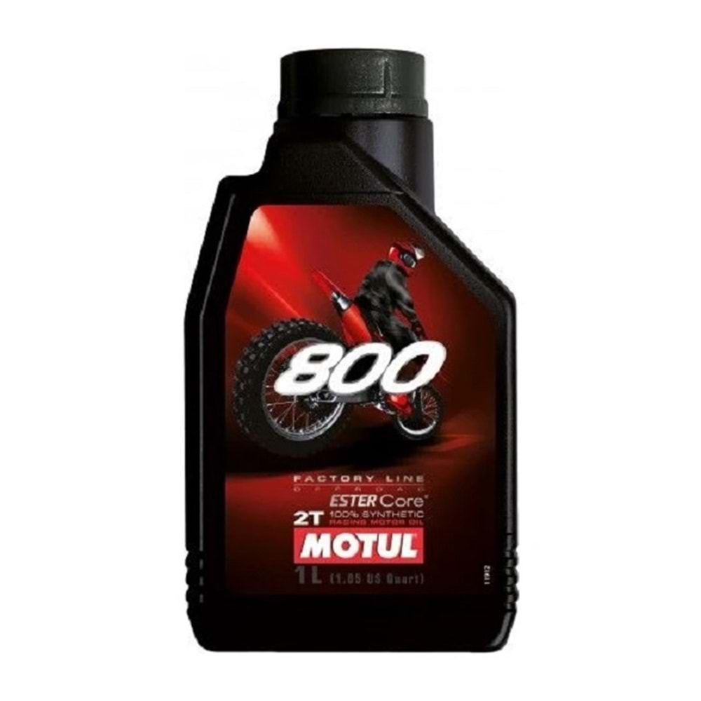 Motul 800 2T Factory Line Off Road %100 Sentetik Motor Yağı 1 Litre