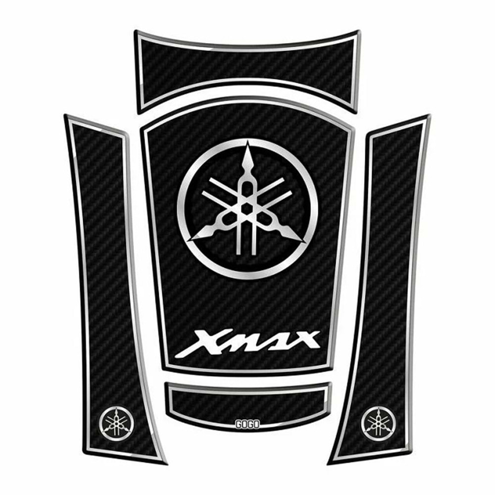 Yamaha X-MAX 250 2018-2023 Uyumlu Siyah Tank Pad